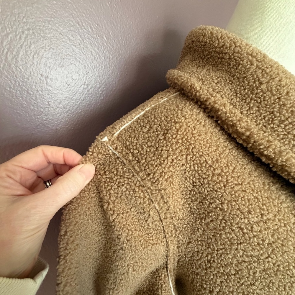 Reversable Susan Graver Teddy Coat - Picture 6 of 13